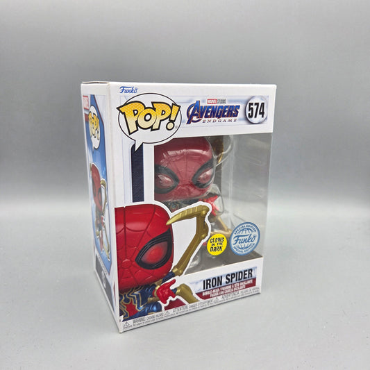 Funko Pop! Avengers - Endgame	#574 Iron Spider	Glows in the Dark	Marvel