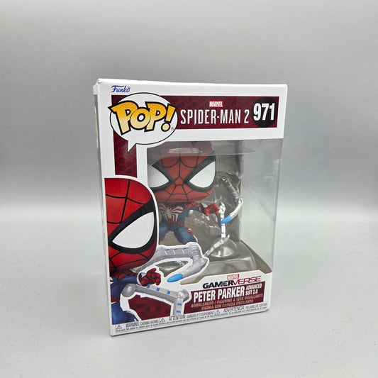 Funko Pop! Spider-Man 2	#971 Peter Parker Advanced Suit 2.0		Marvel	Vinylfigur