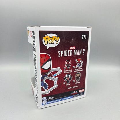 Funko Pop! Spider-Man 2	#971 Peter Parker Advanced Suit 2.0		Marvel	Vinylfigur