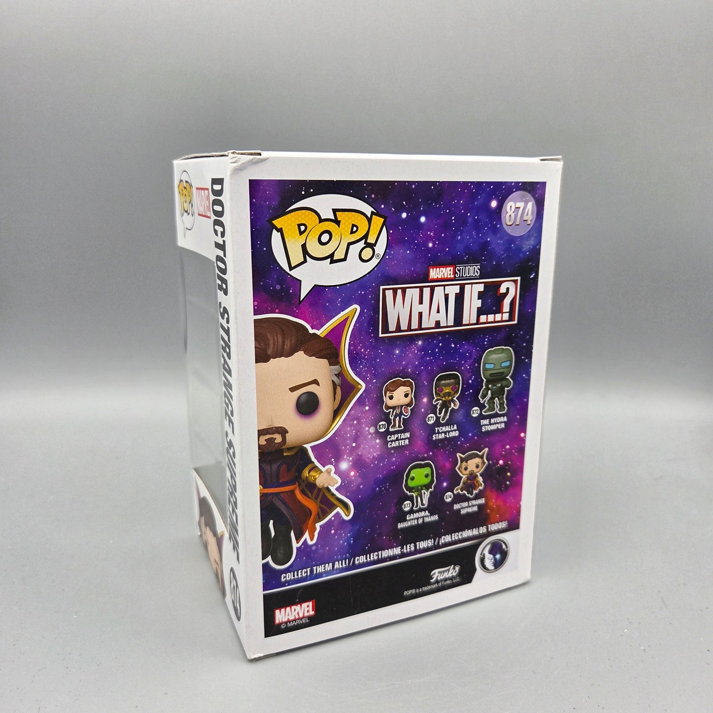Funko Pop! What if…?	#874 Doctor Strange Supreme		Marvel	Vinylfigur