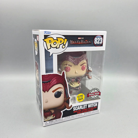 Funko Pop! Wanda Vision	#823 Scarlet Witch	Glows in the Dark	Marvel
