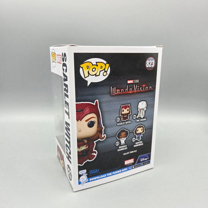 Funko Pop! Wanda Vision	#823 Scarlet Witch	Glows in the Dark	Marvel