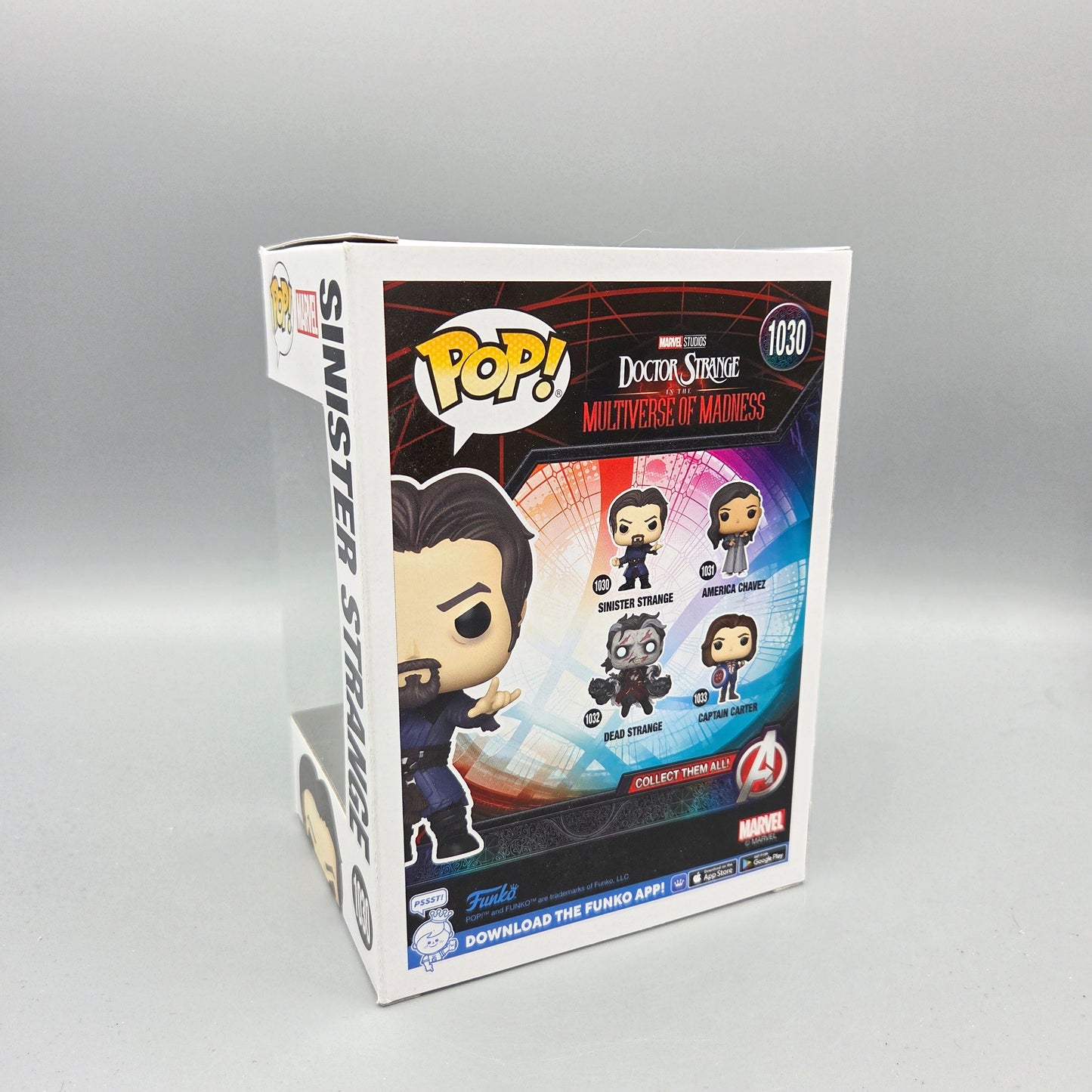 Funko Pop! Doctor Strange	#1030 Sinister Strange		Marvel	Vinylfigur