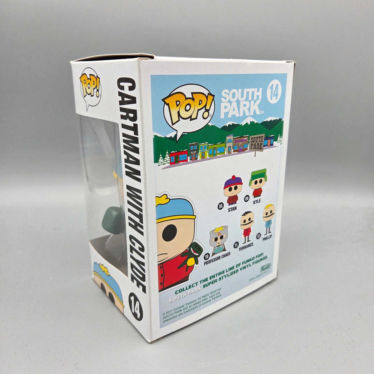 Funko Pop! South Park	#14 Cartman with Clyde		-	Vinylfigur