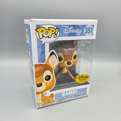 Funko Pop! Bambi	#351 Bambi on Ice	Exclusive	Disney	Vinylfigur