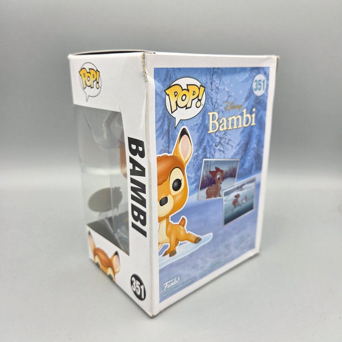 Funko Pop! Bambi	#351 Bambi on Ice	Exclusive	Disney	Vinylfigur