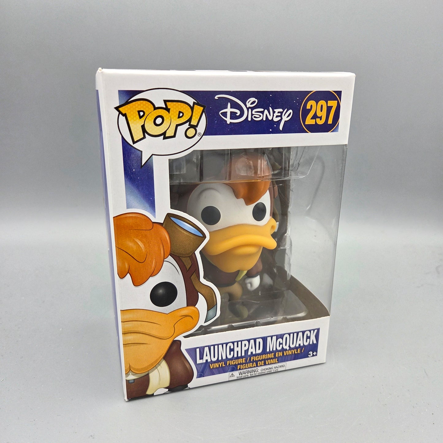 Funko Pop! Darkwing Duck	#297 Launchpad McQuack		Disney	Vinylfigur
