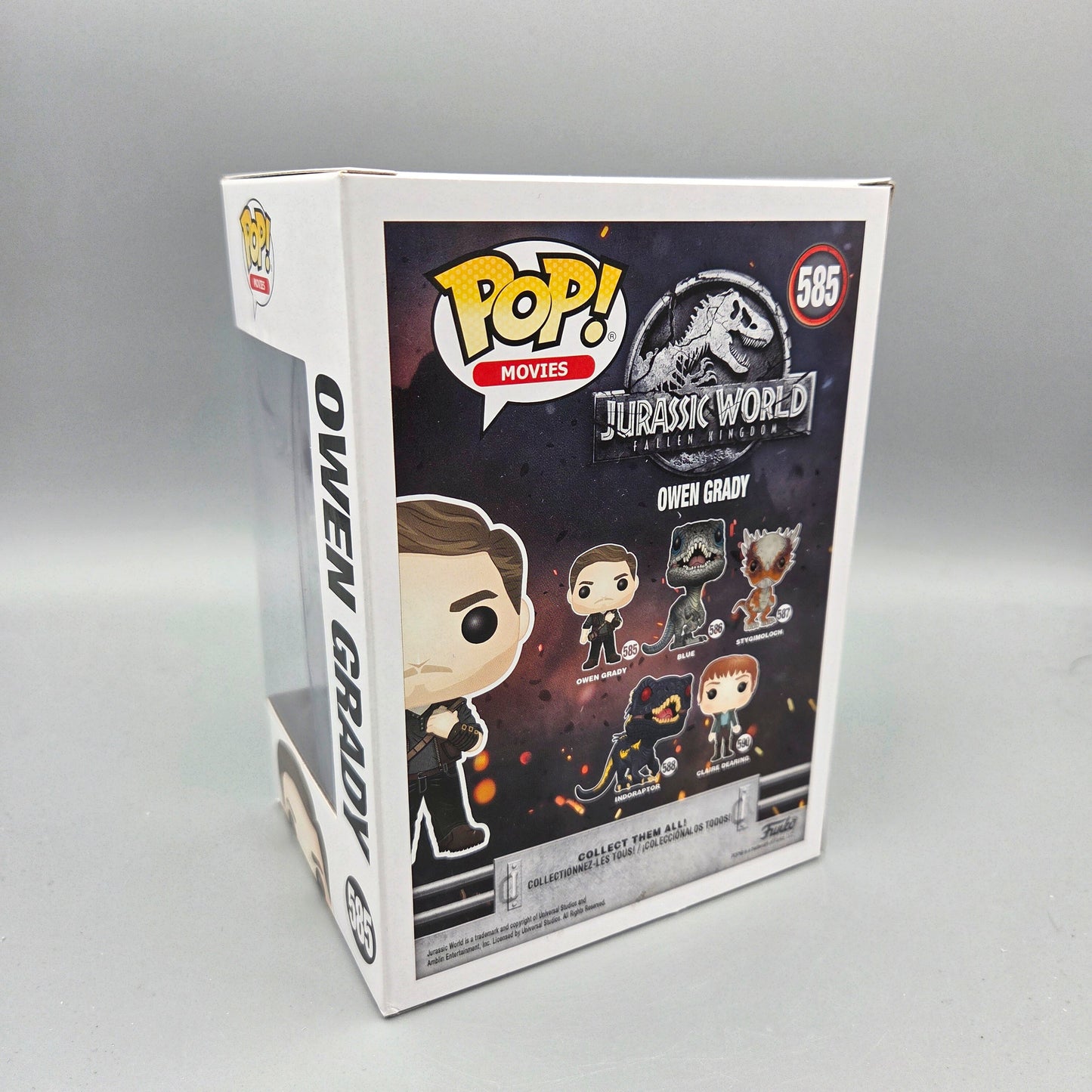 Funko Pop! Jurassic World	#585 Owen Grady		Movies	Vinylfigur