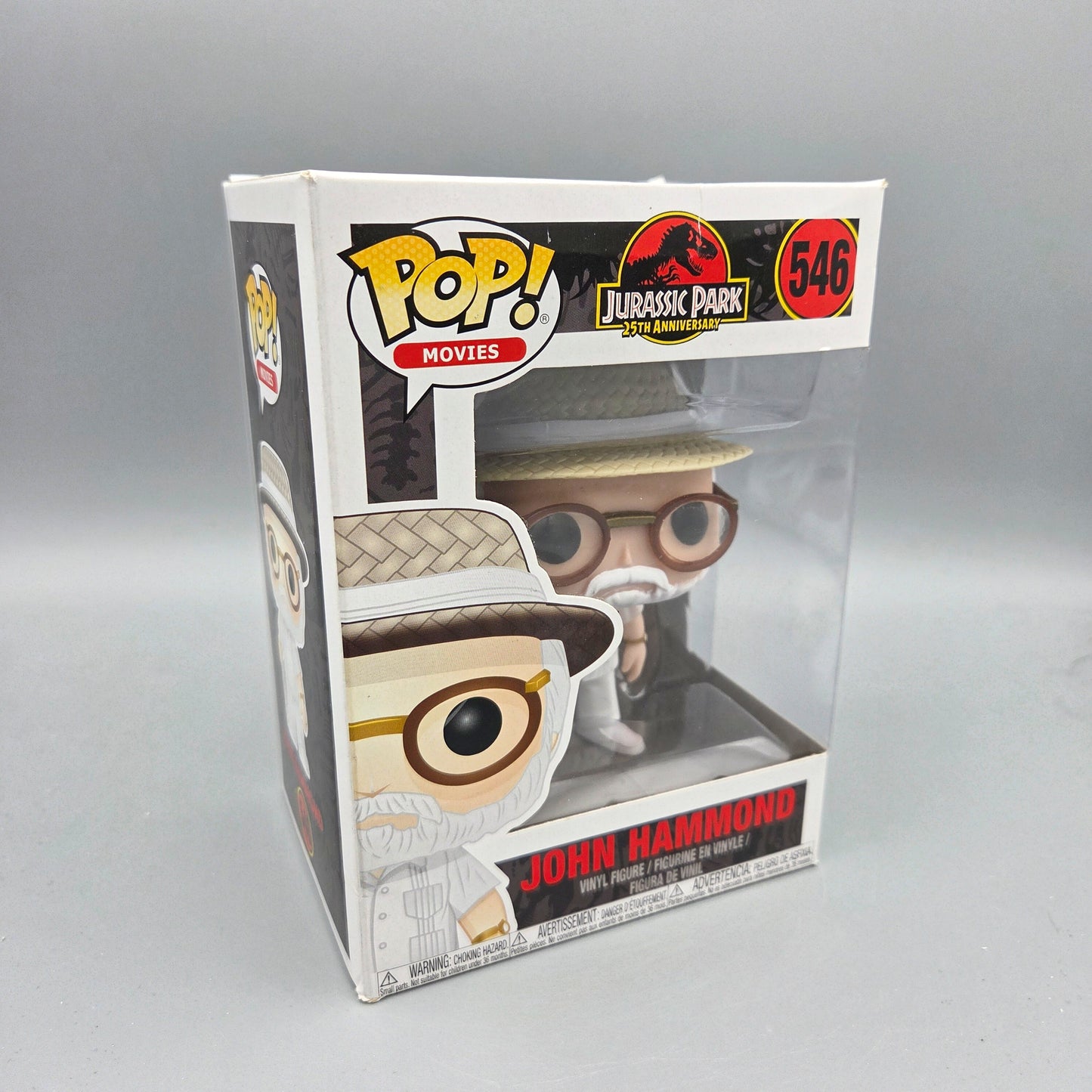 Funko Pop! Jurassic Park	#546 John Hammond		Movies	Vinylfigur