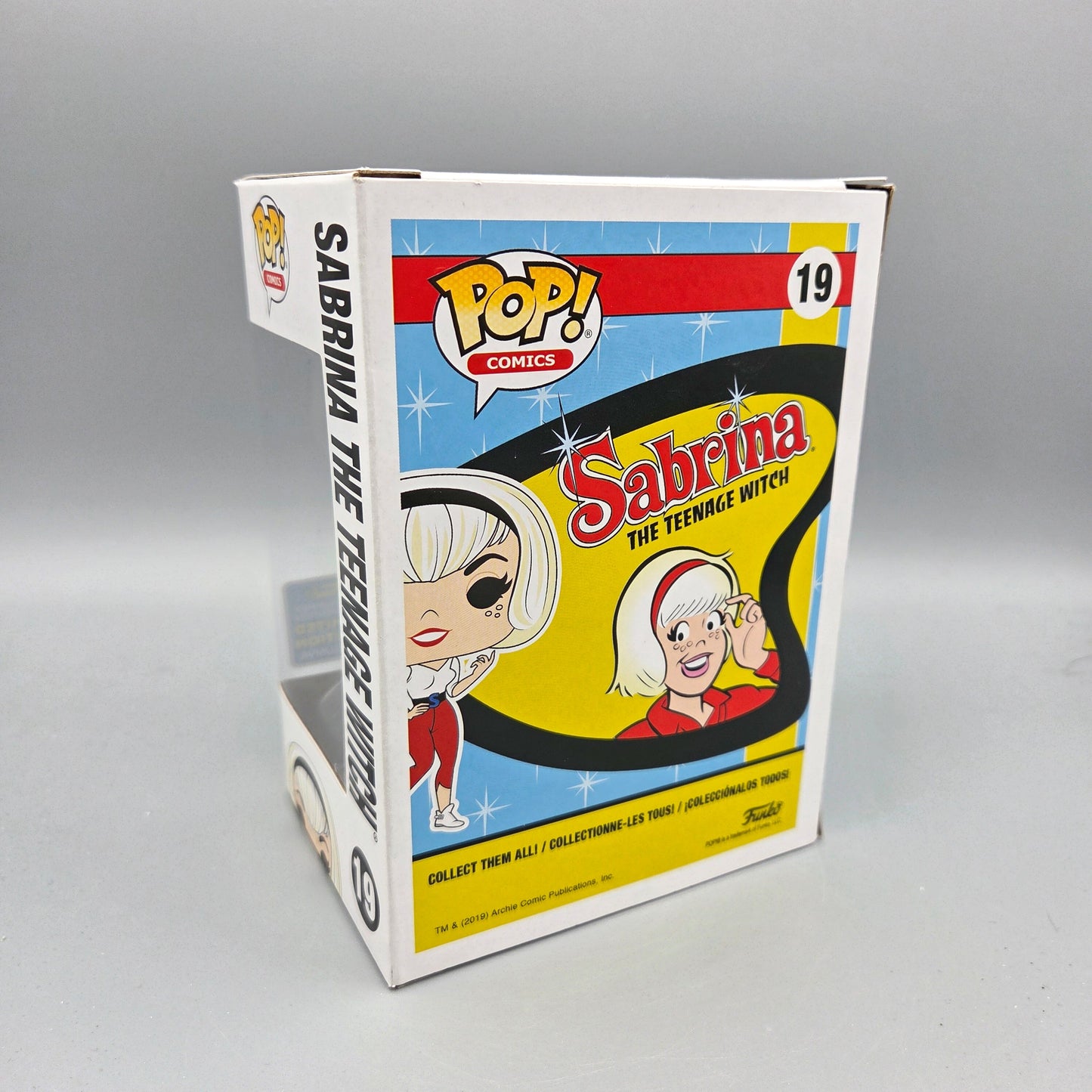 Funko Pop! #19 Sabrina the Teenage Witch	2019 Summer Convention	Comics	Vinylfigur
