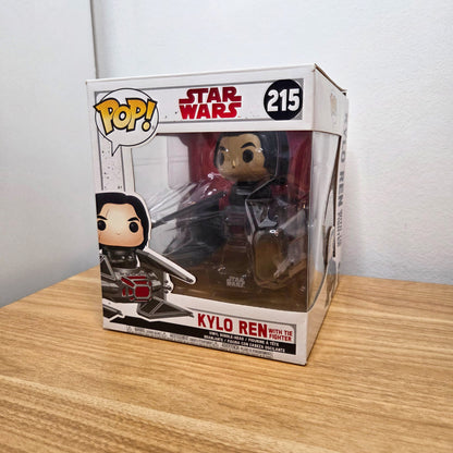 Funko Pop! Star Wars	#215 Kylo Ren with the Fighter		-	Vinylfigur