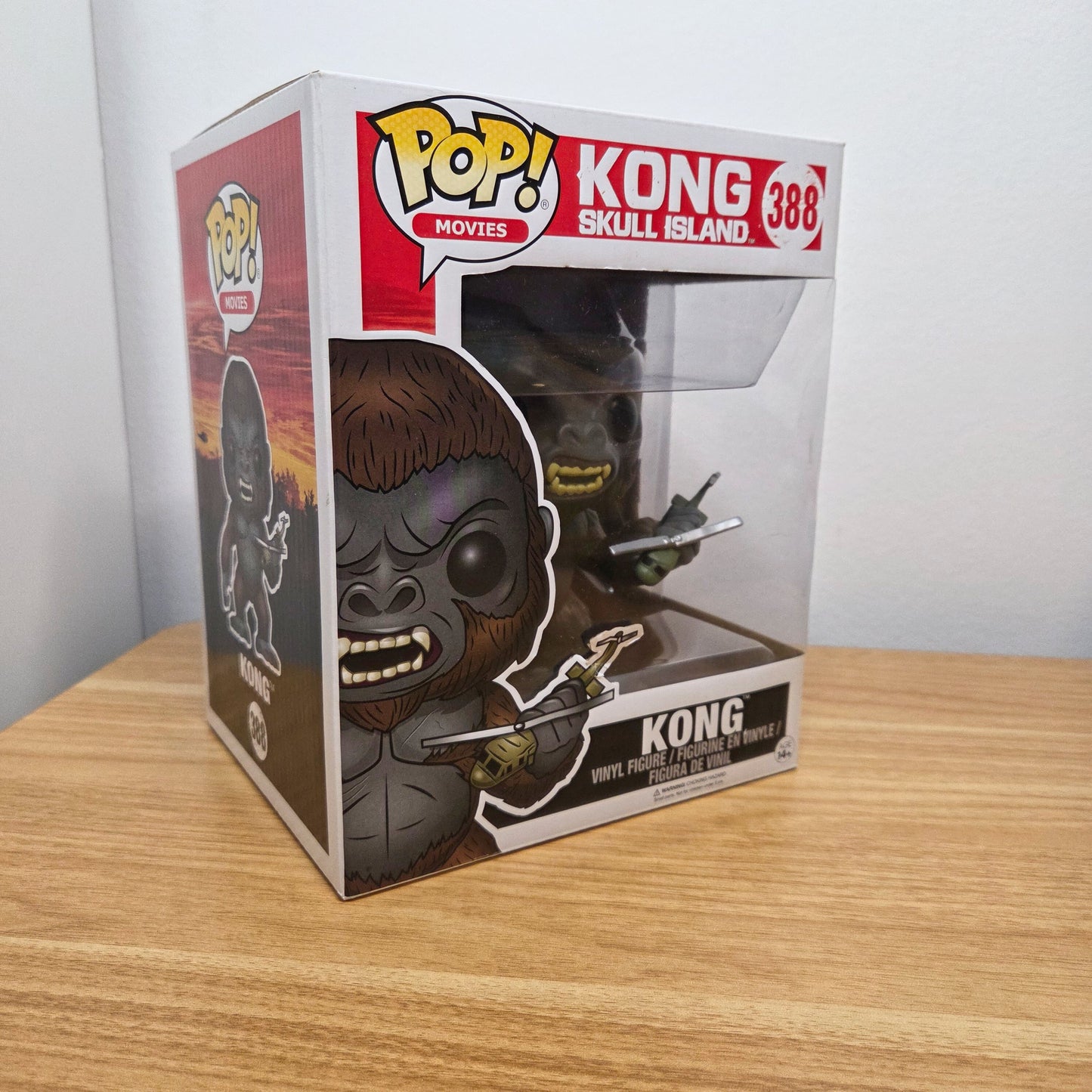 Funko Pop! Kong - Skull Island	#388 Kong		Movies	Vinylfigur