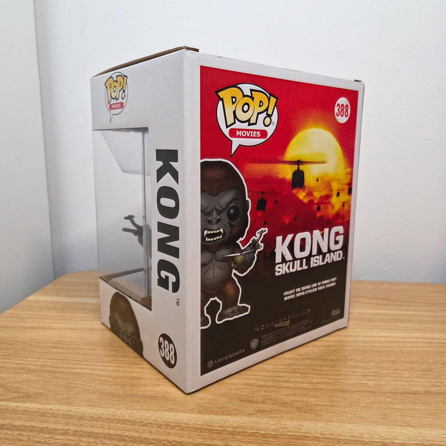 Funko Pop! Kong - Skull Island	#388 Kong		Movies	Vinylfigur