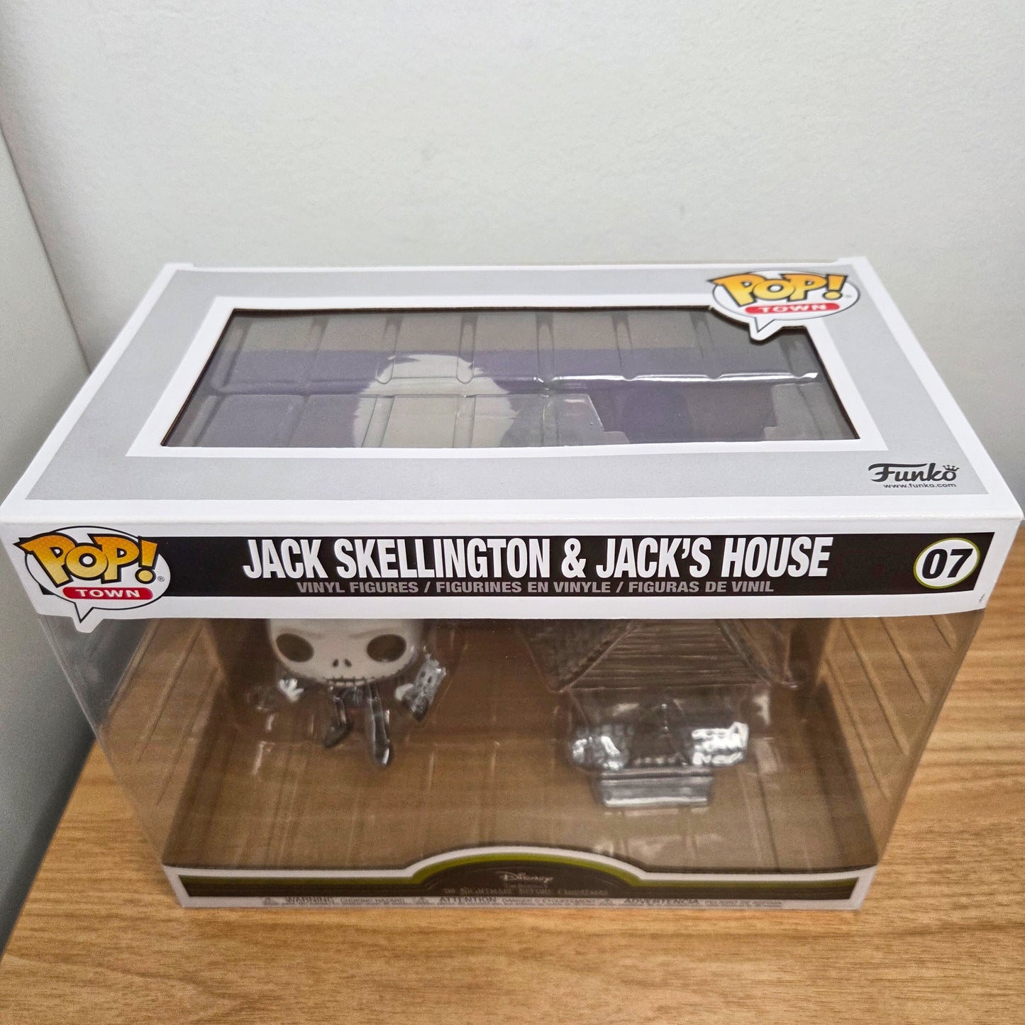 Funko Pop! The Nightmare before Christmas	#07 Jack Skellington & Jack's House		Town	Vinylfigur