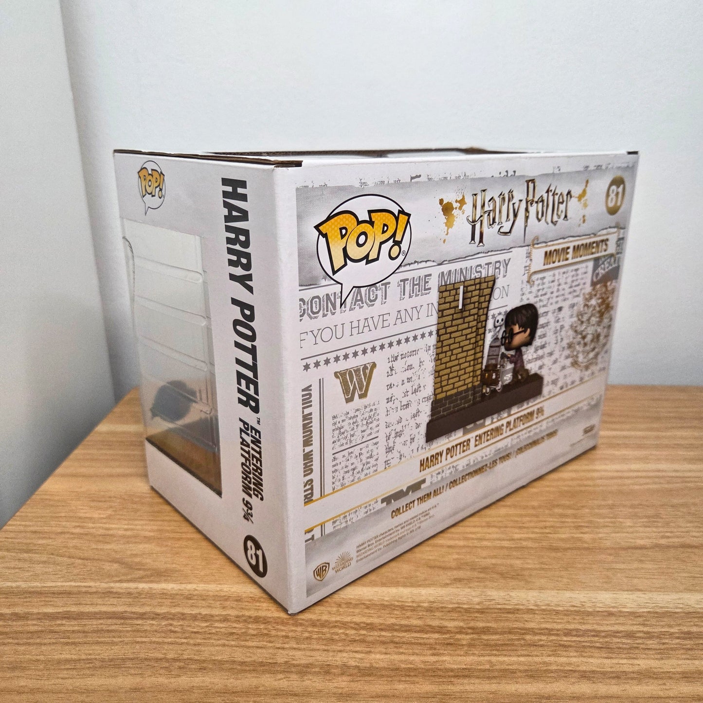 Funko Pop! #81 Harry Potter entering Platform 9 3/4	Special Edition	-	Vinylfigur