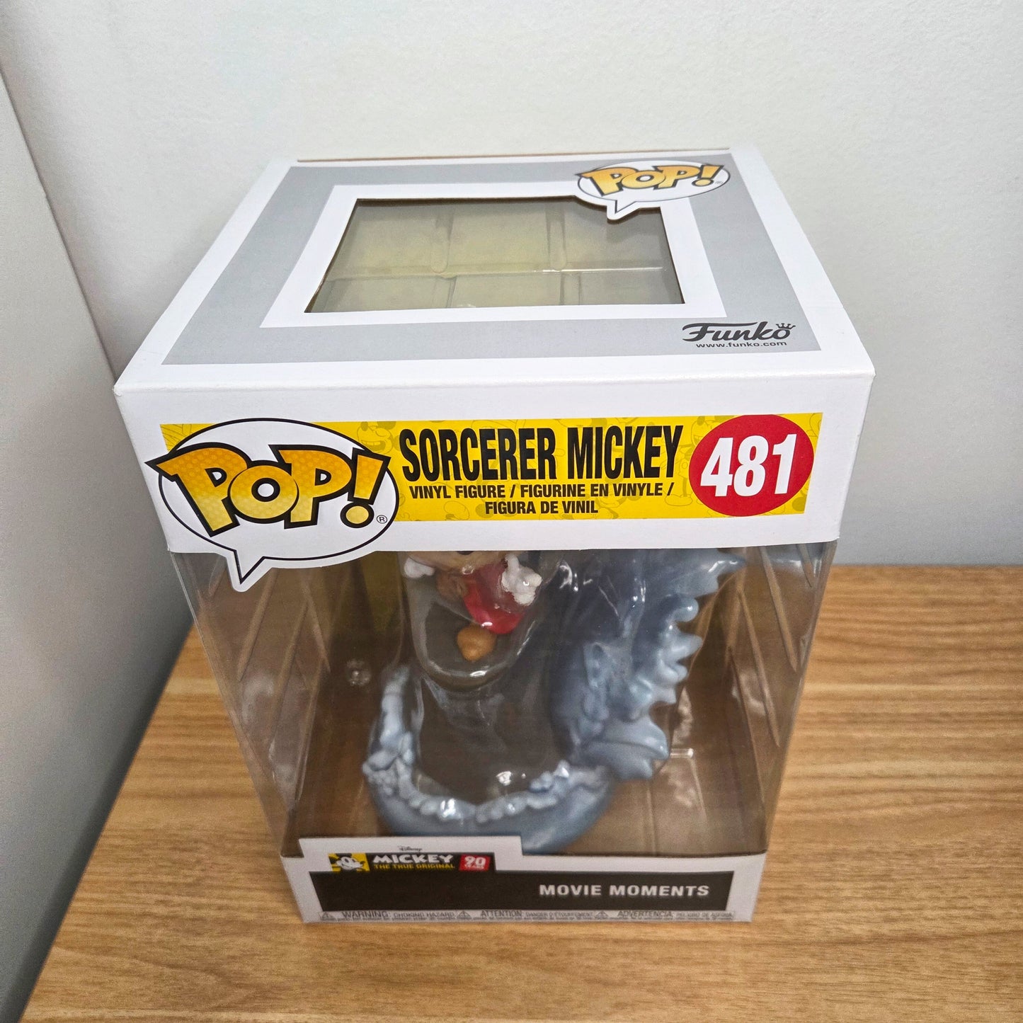 Funko Pop! Mickey	#481 Sorcerer Mickey		Disney	Vinylfigur