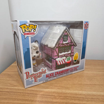 Funko Pop! Peppermint Lane	#02 Alice Cranberry with crescent Moon Diner Limited Edition	Town Christmas