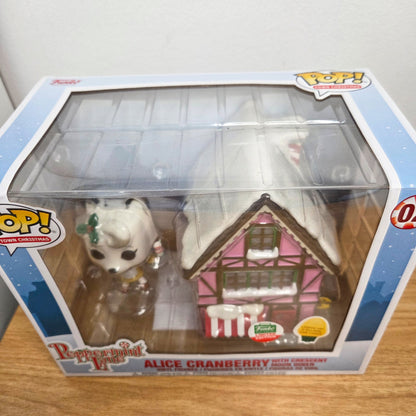 Funko Pop! Peppermint Lane	#02 Alice Cranberry with crescent Moon Diner Limited Edition	Town Christmas