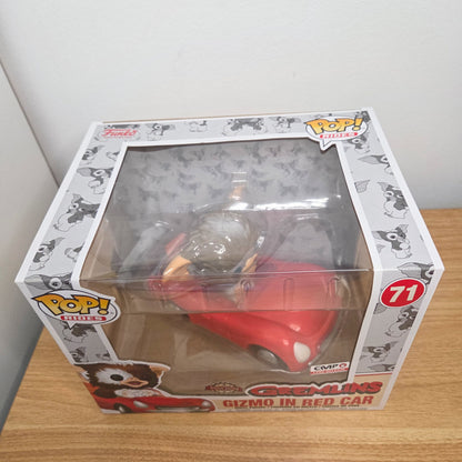 Funko Pop! Gremlins	#71 Gizmo in red car	Special Edition	Rides	Vinylfigur
