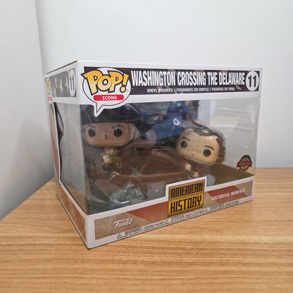 Funko Pop! American History	#11 Washington crossing the Delaware	Special Edition	Icons	Vinylfigur