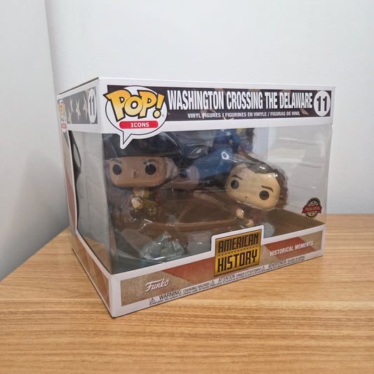 Funko Pop! American History	#11 Washington crossing the Delaware	Special Edition	Icons	Vinylfigur