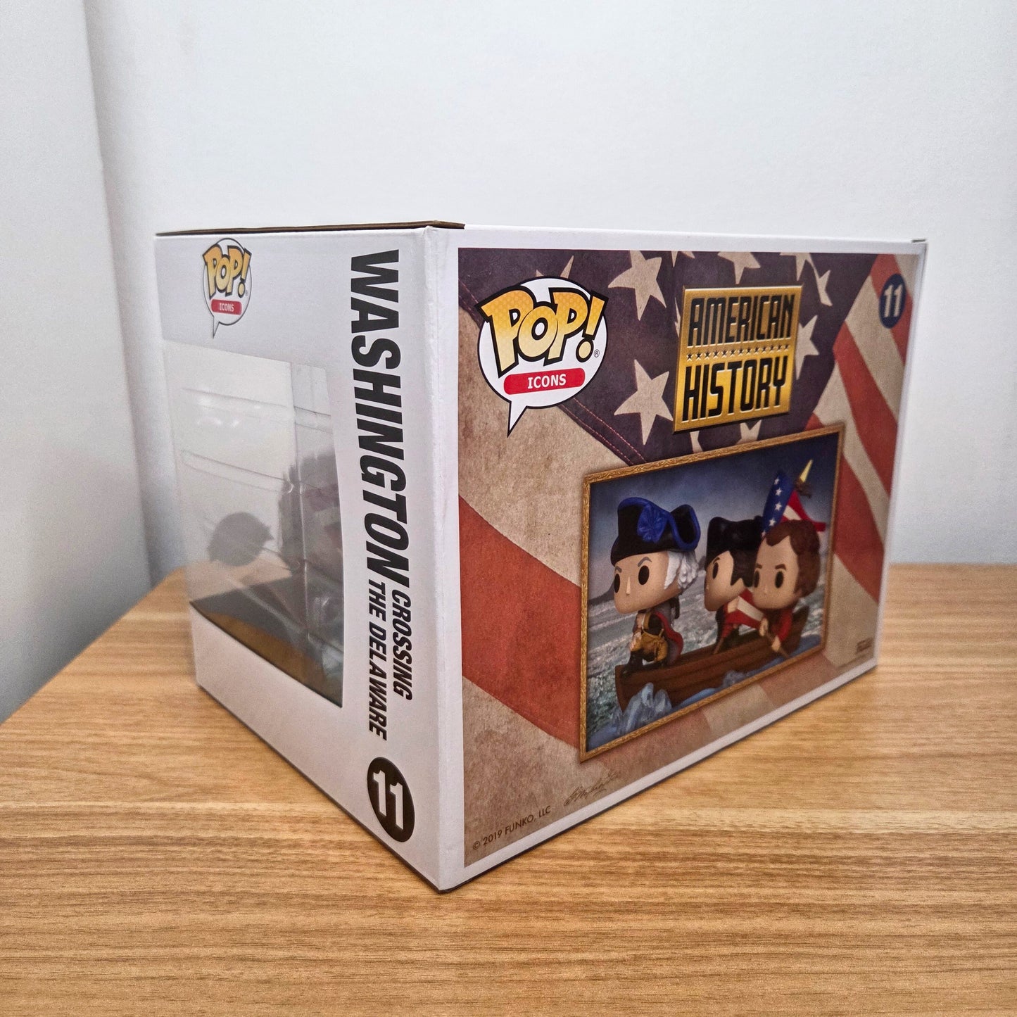 Funko Pop! American History	#11 Washington crossing the Delaware	Special Edition	Icons	Vinylfigur