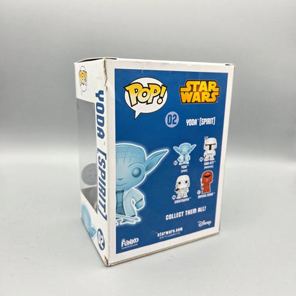 Funko Pop! Star Wars	#02 Yoda (Spirit)	Glows in the Dark	-	Vinylfigur