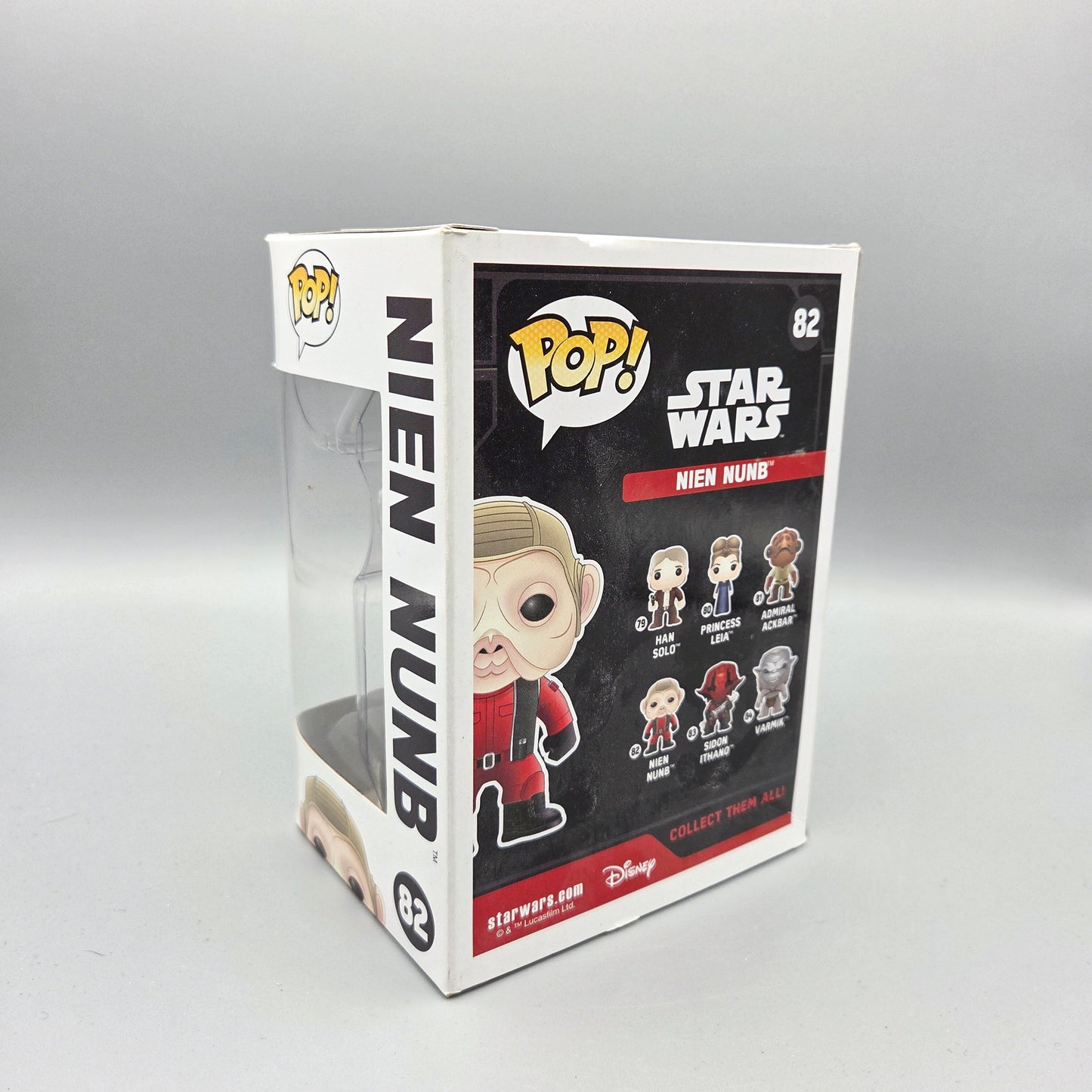 Funko Pop! Star Wars	#82 Nien Nunb		-	Vinylfigur