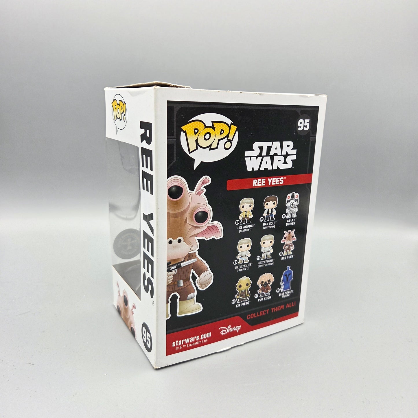 Funko Pop! Star Wars	#95 Ree Yees	Exclusive	-	Vinylfigur