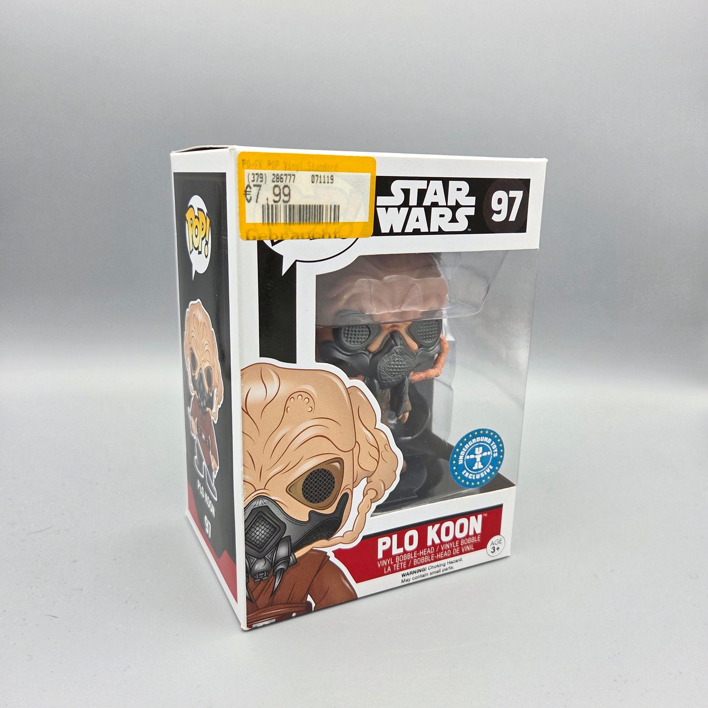 Funko Pop! Star Wars	#97 Plo Koon	Exclusive	-	Vinylfigur