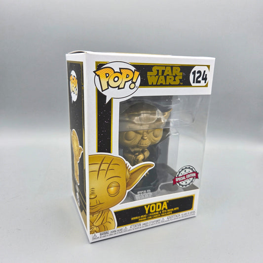 Funko Pop! Star Wars	#124 Yoda (Gold)	Special Edition	-	Vinylfigur