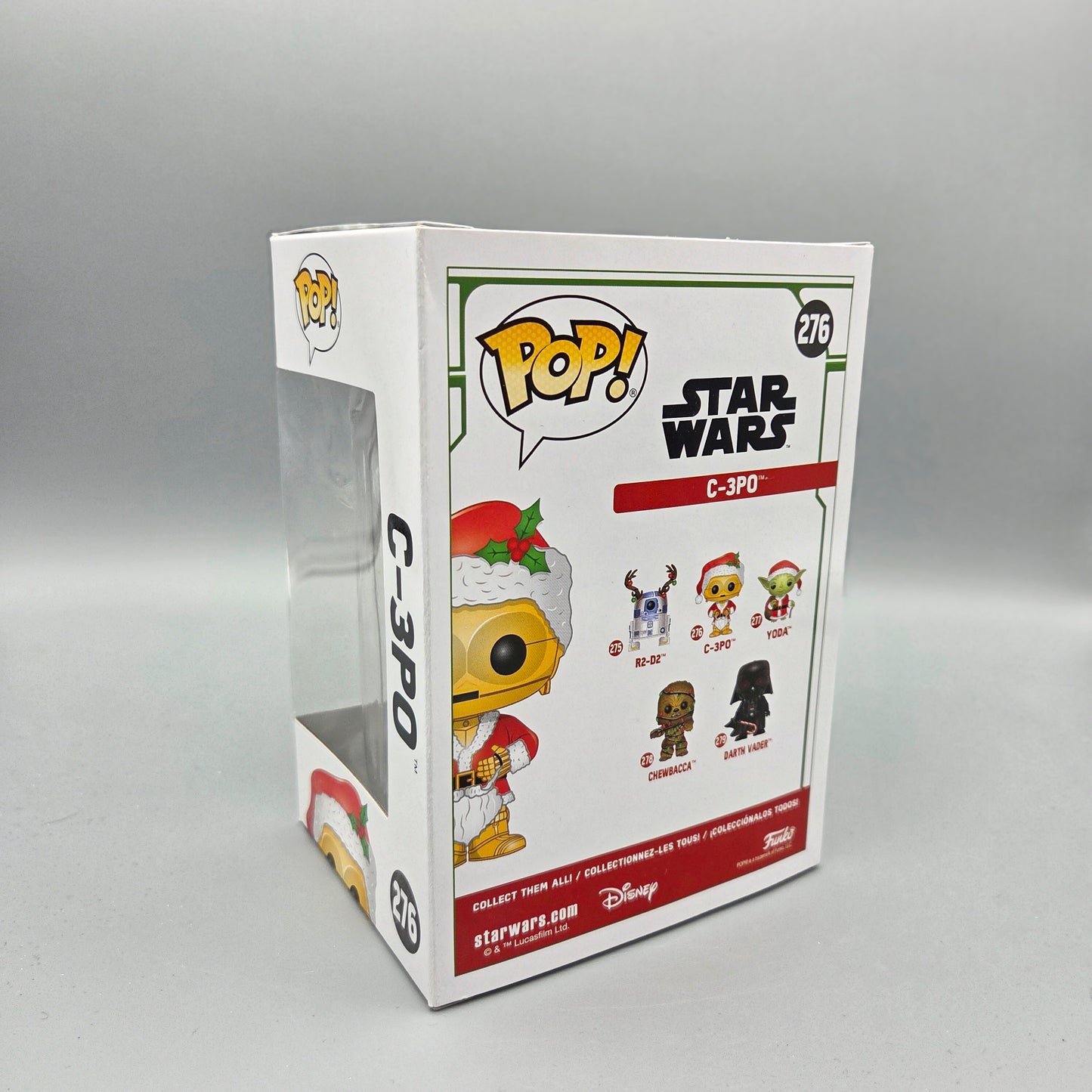 Funko Pop! Star Wars	#276 C-3PO (Santa)		-	Vinylfigur