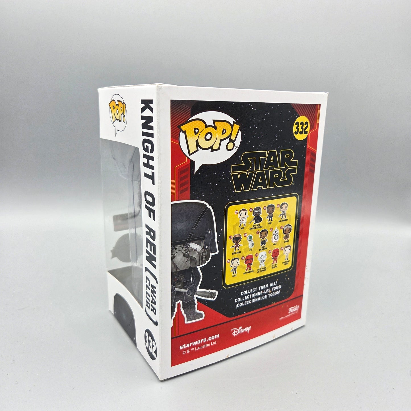 Funko Pop! Star Wars	#332 Knight of Ren (War Club)	Special Edition	-	Vinylfigur