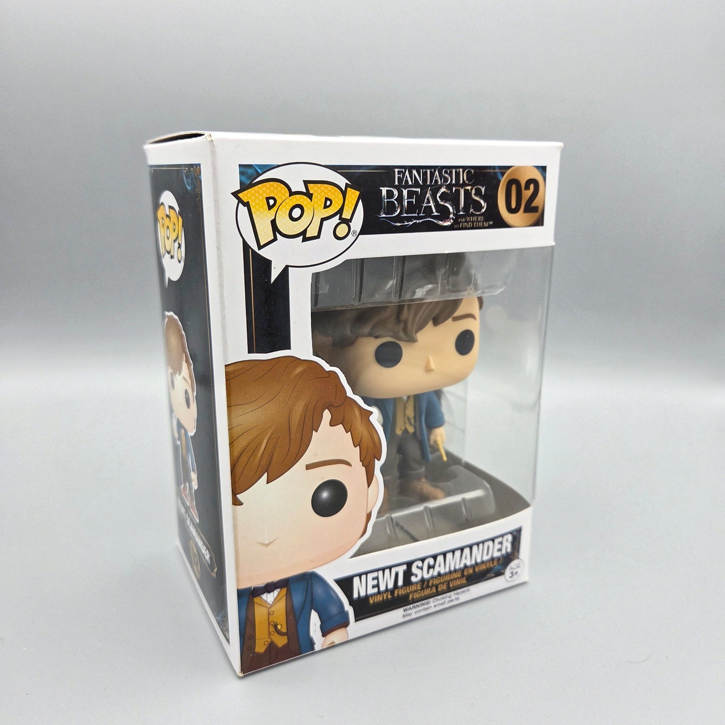 Funko Pop! Fantastic Beasts	#02 Newt Scamander		-	Vinylfigur