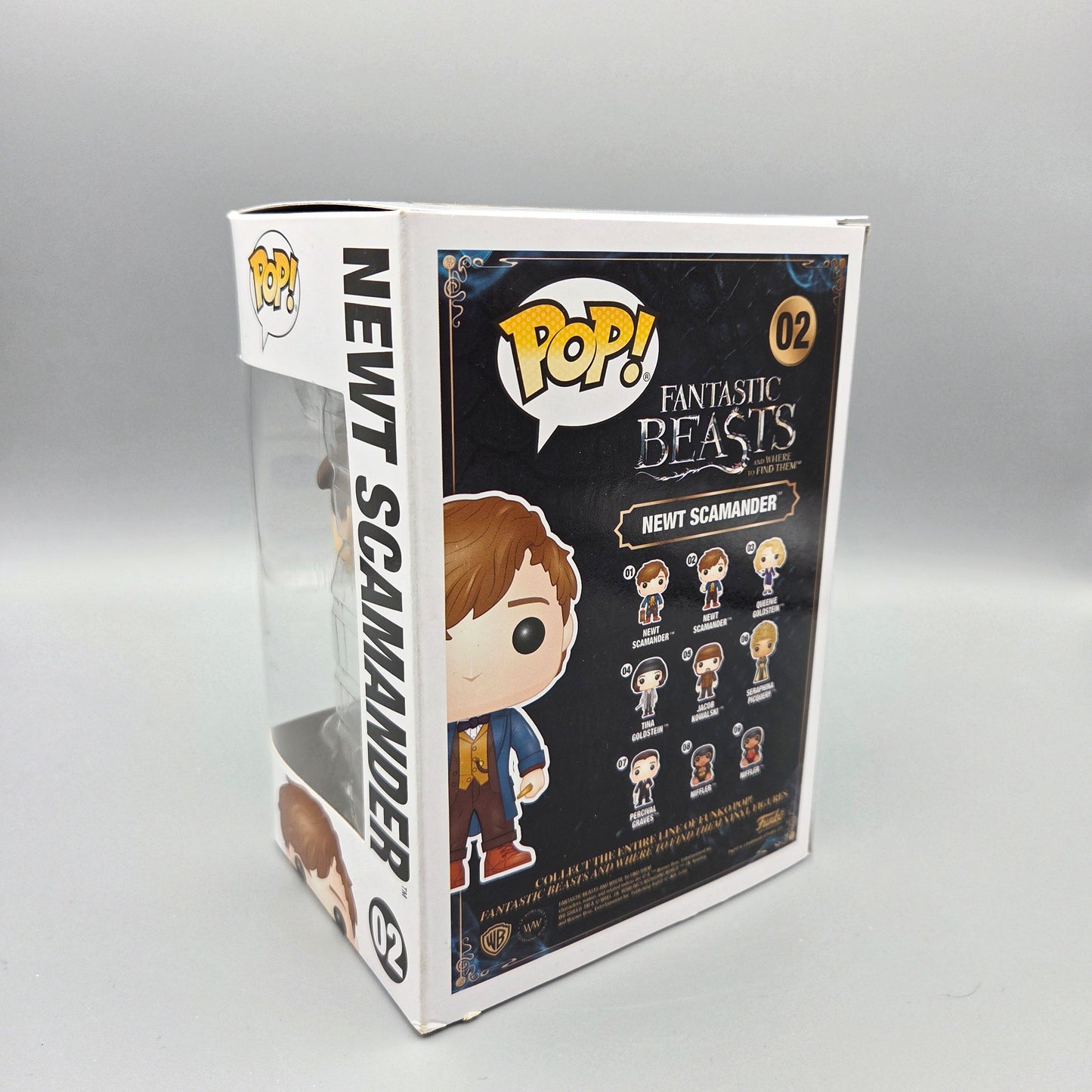 Funko Pop! Fantastic Beasts	#02 Newt Scamander		-	Vinylfigur