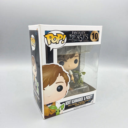Funko Pop! Fantastic Beasts	#10 Newt Scamander & Pickett		-	Vinylfigur