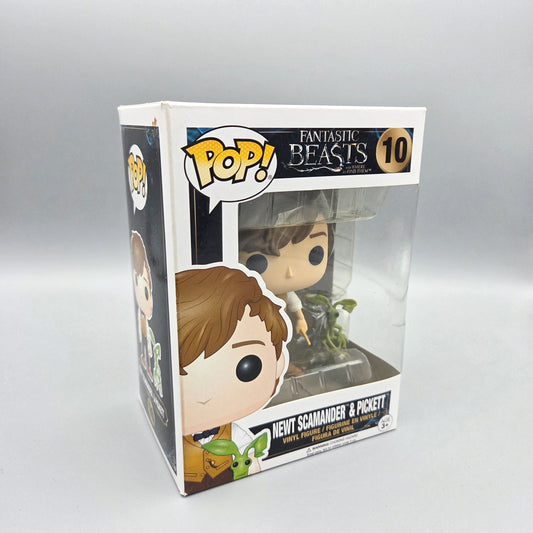 Funko Pop! Fantastic Beasts	#10 Newt Scamander & Pickett		-	Vinylfigur