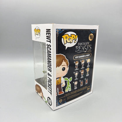 Funko Pop! Fantastic Beasts	#10 Newt Scamander & Pickett		-	Vinylfigur