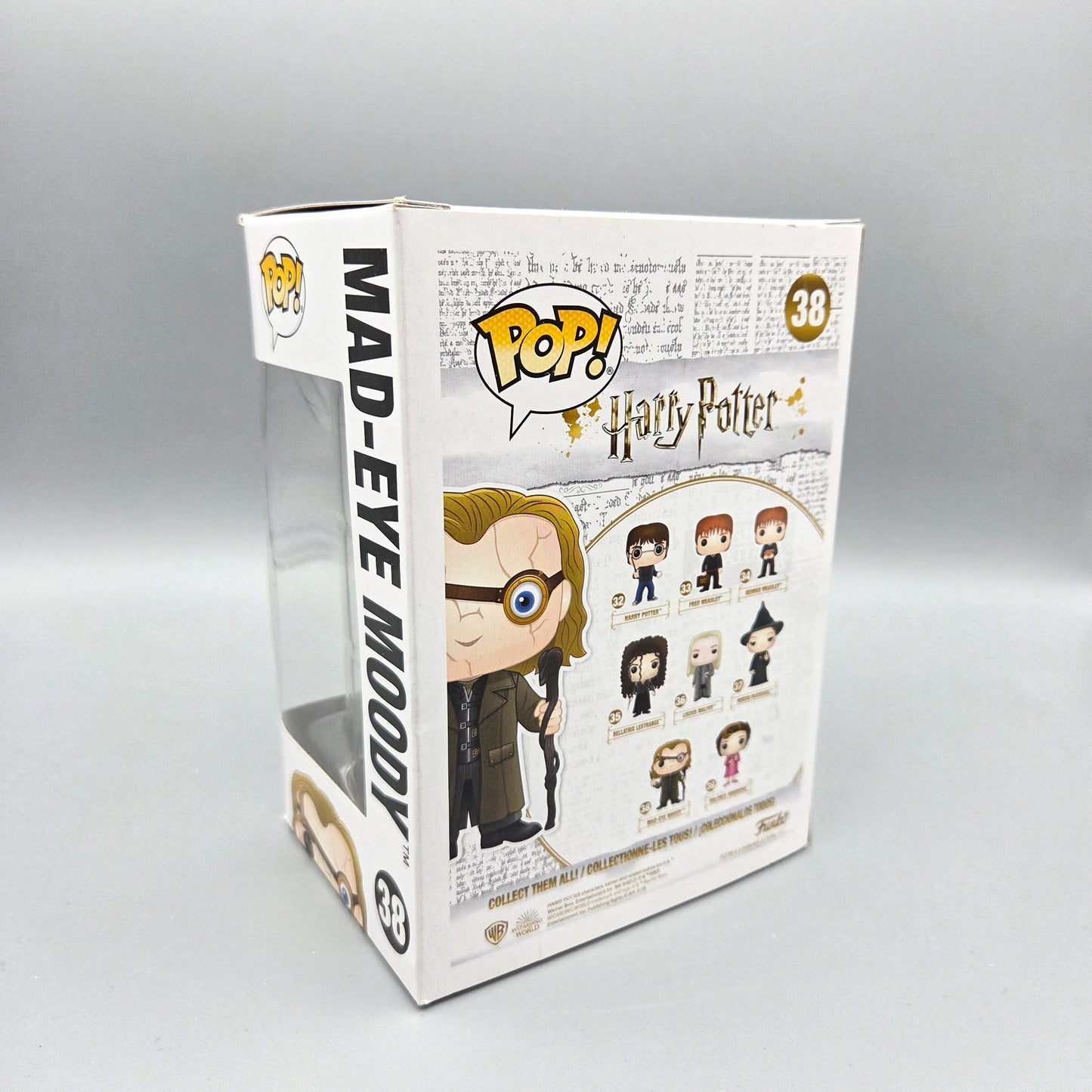 Funko Pop! Harry Potter	#38 Mad-Eye Moody		-	Vinylfigur