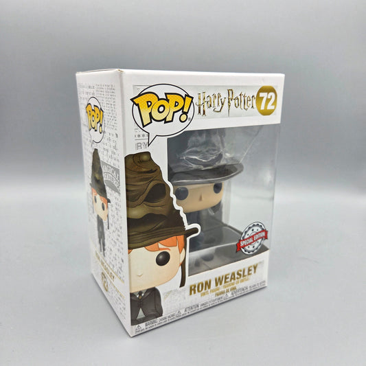 Funko Pop! Harry Potter	#72 Ron Weasley (Sorting Hat)	Special Edition	-	Vinylfigur