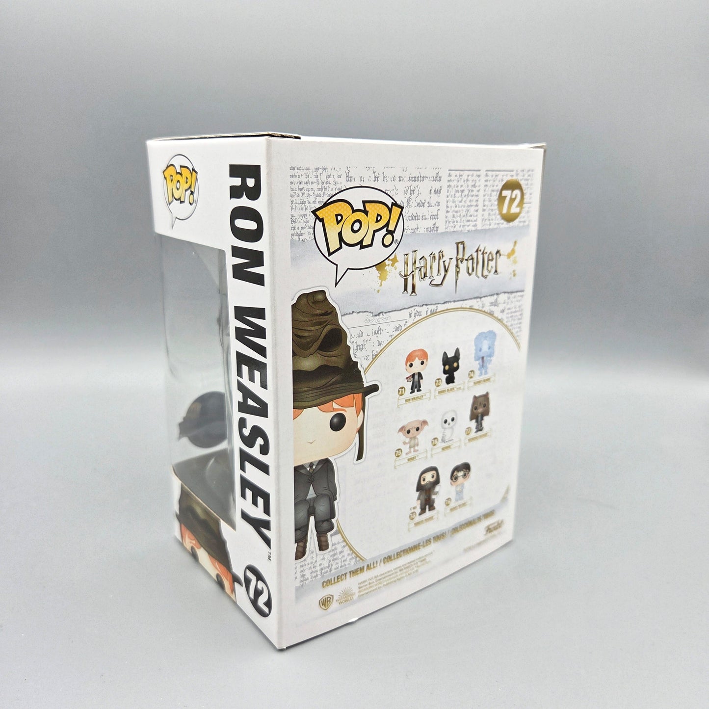 Funko Pop! Harry Potter	#72 Ron Weasley (Sorting Hat)	Special Edition	-	Vinylfigur