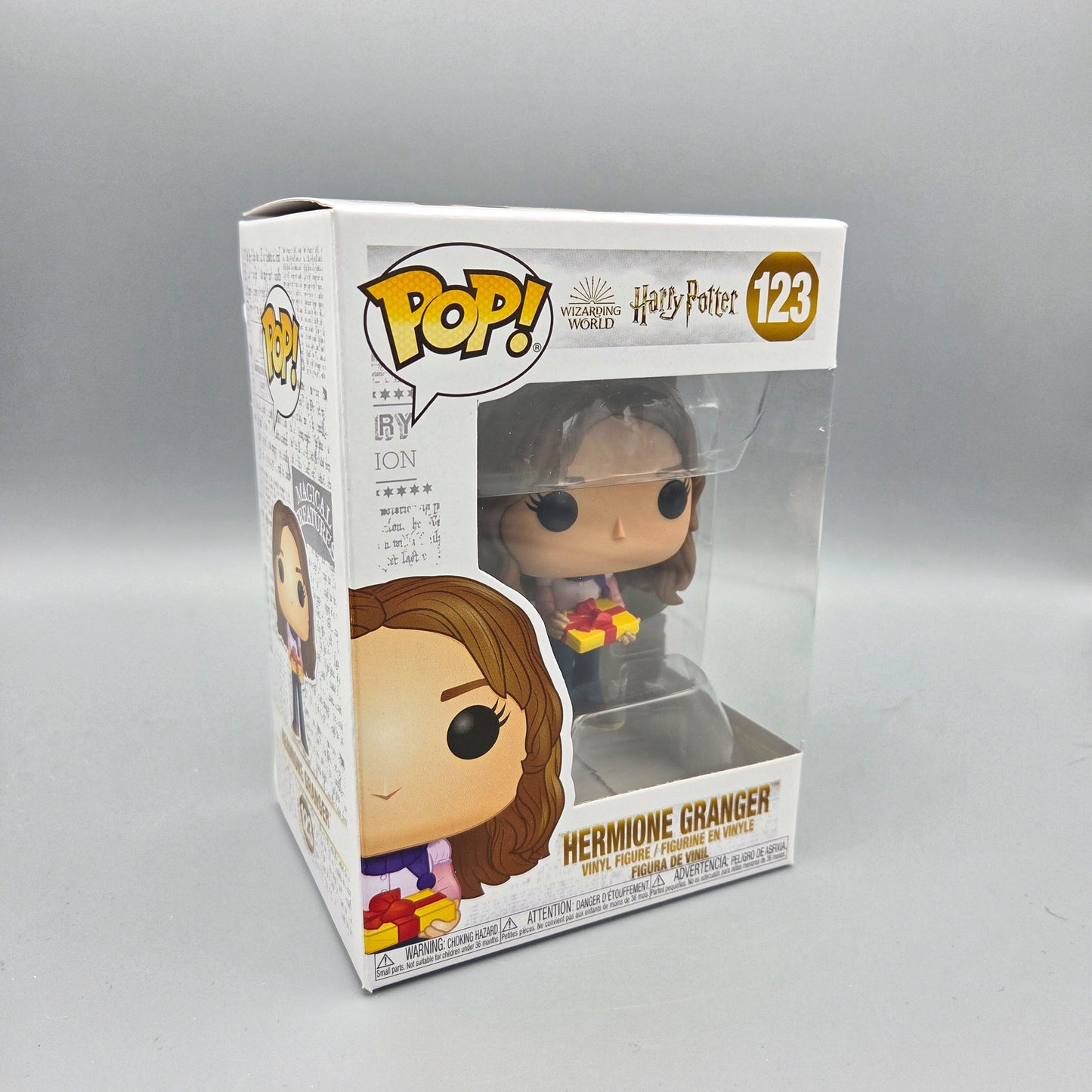 Funko Pop! Harry Potter	#123 Hermione Granger (Holiday)		-	Vinylfigur