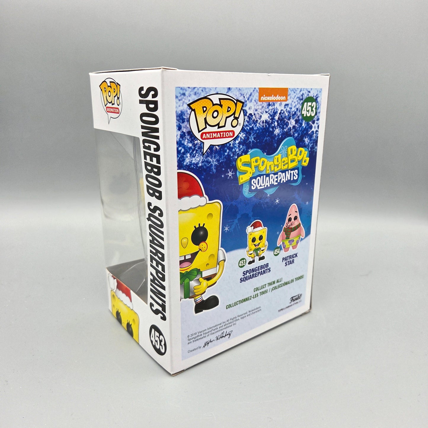 Funko Pop! Spongebob Schwammkopf	#453 Spongebob Squarepants (Holiday)		Animation	Vinylfigur