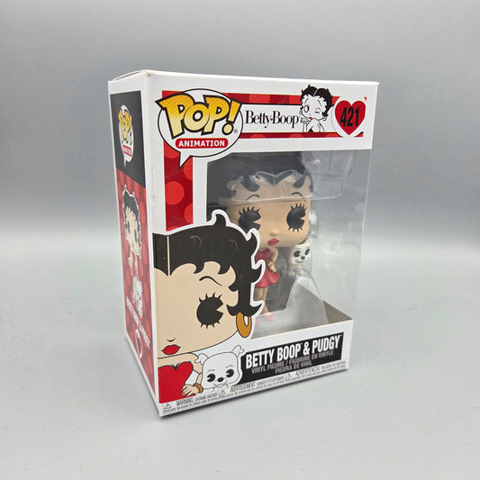 Funko Pop! Betty Boop	#421 Betty Boop & Pudgy		Animation	Vinylfigur