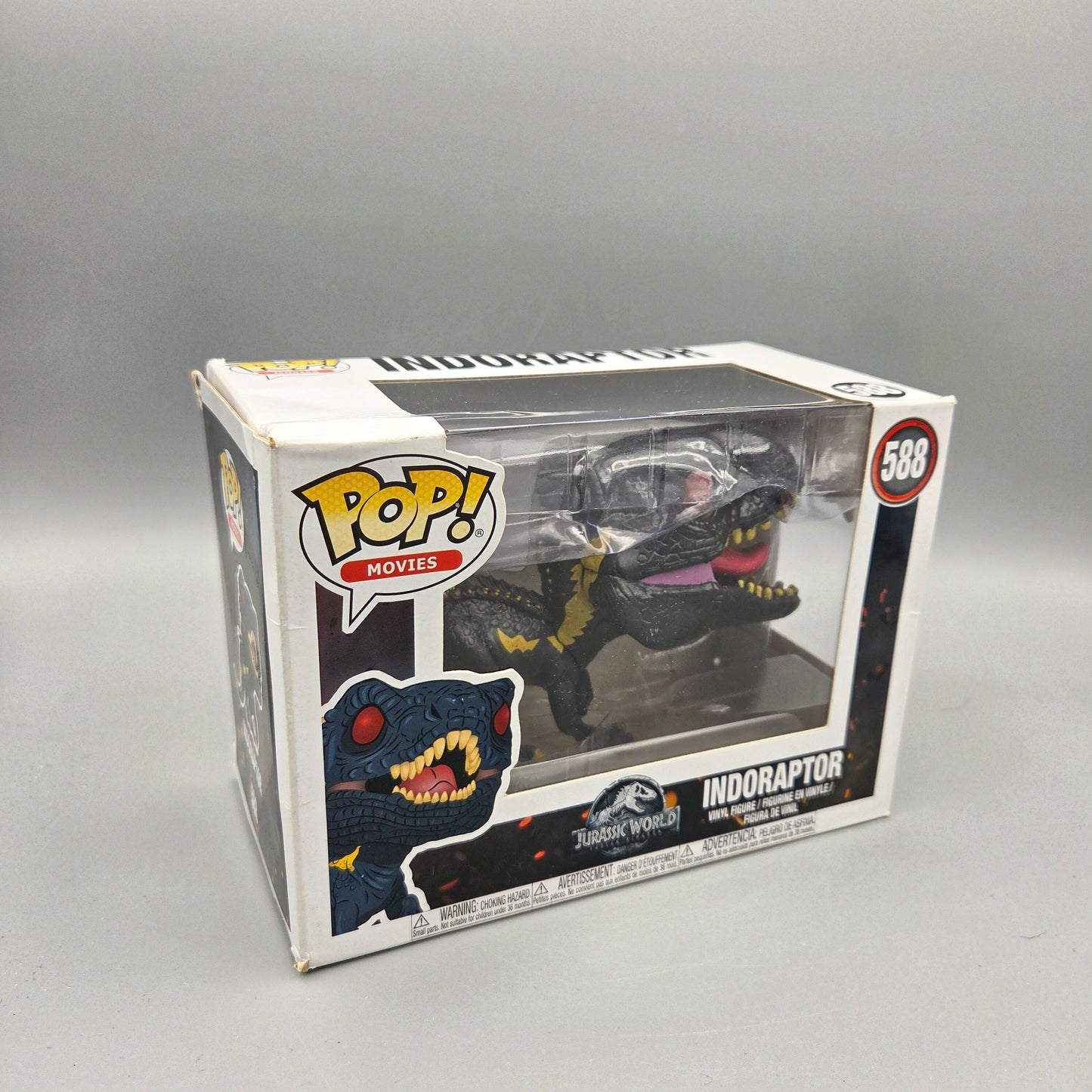 Funko Pop! Jurassic World	#588 Indoraptor	Box beschädigt