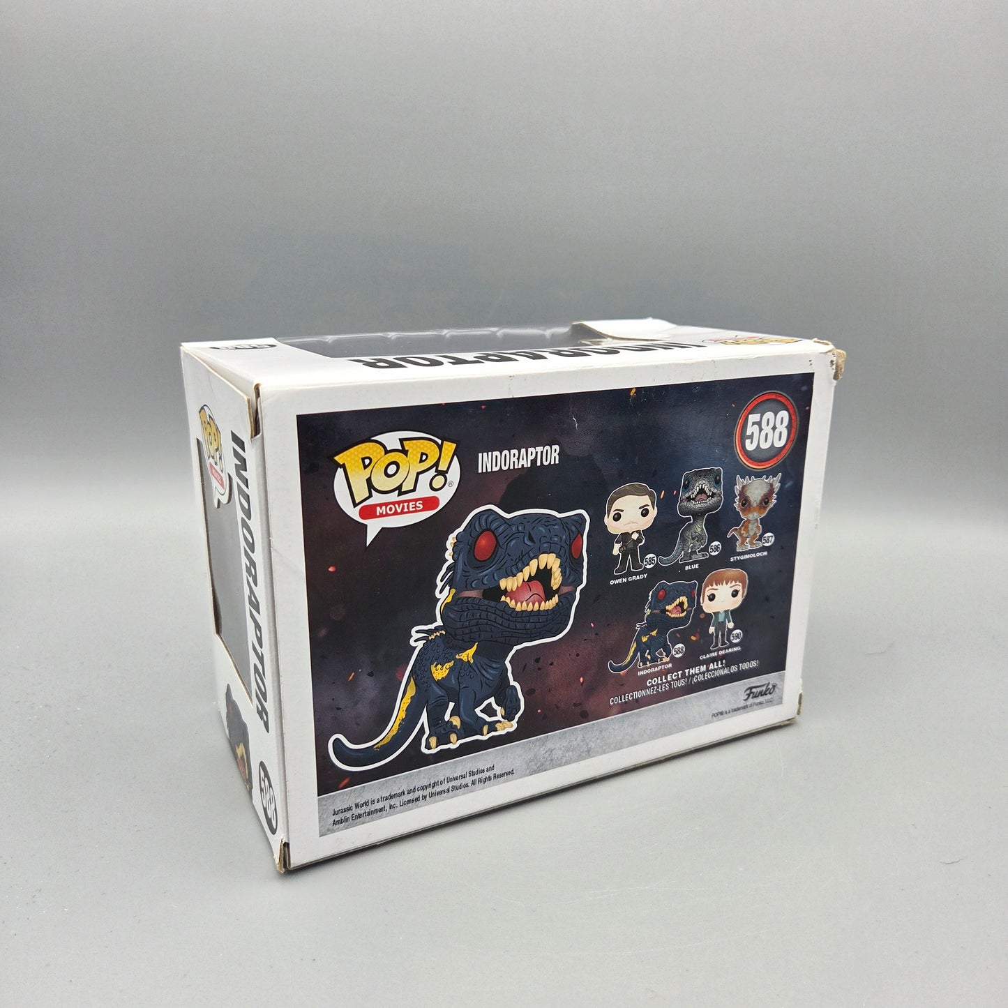 Funko Pop! Jurassic World	#588 Indoraptor	Box beschädigt