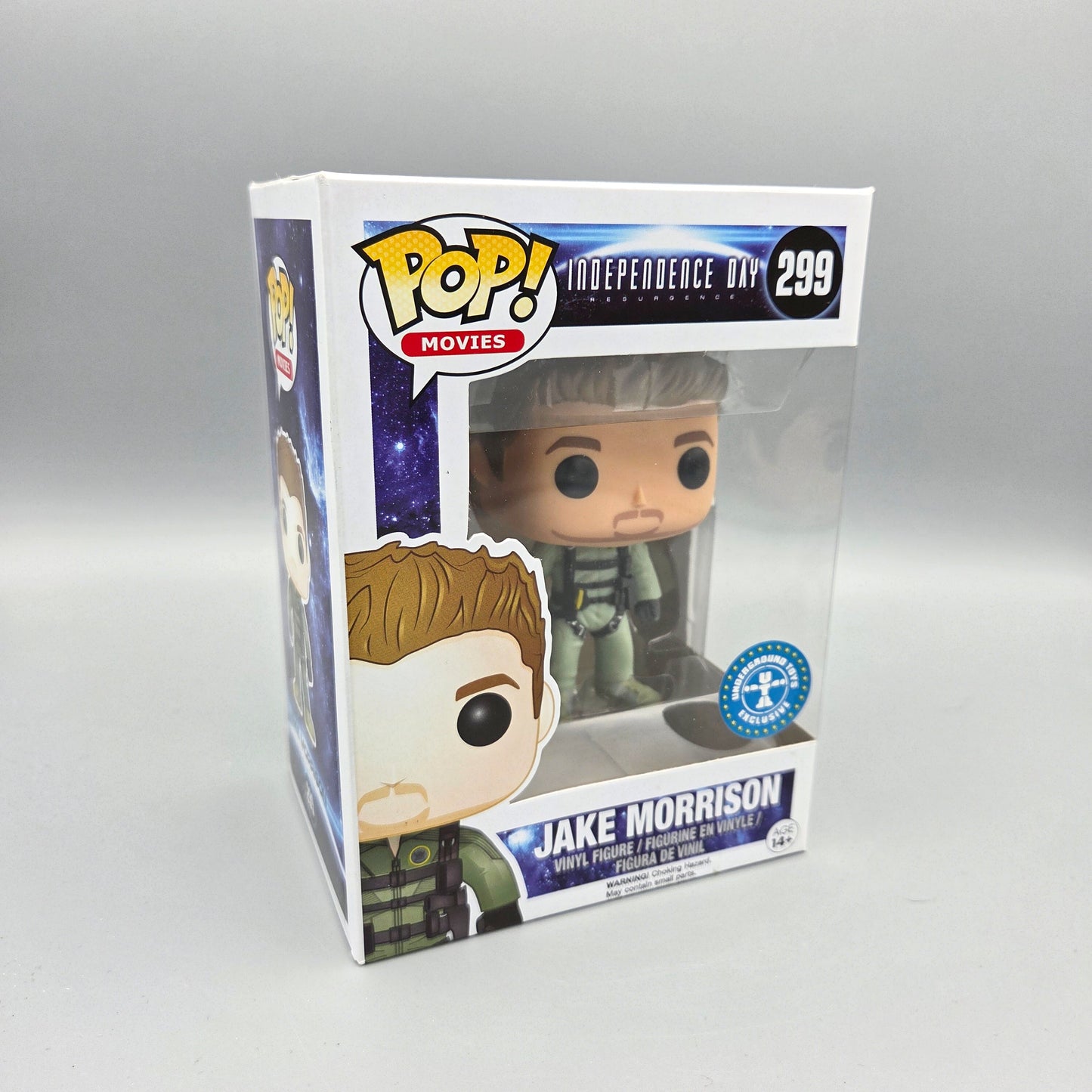 Funko Pop! Independence Day	#299 Jake Morrison	Exclusive	Movies	Vinylfigur