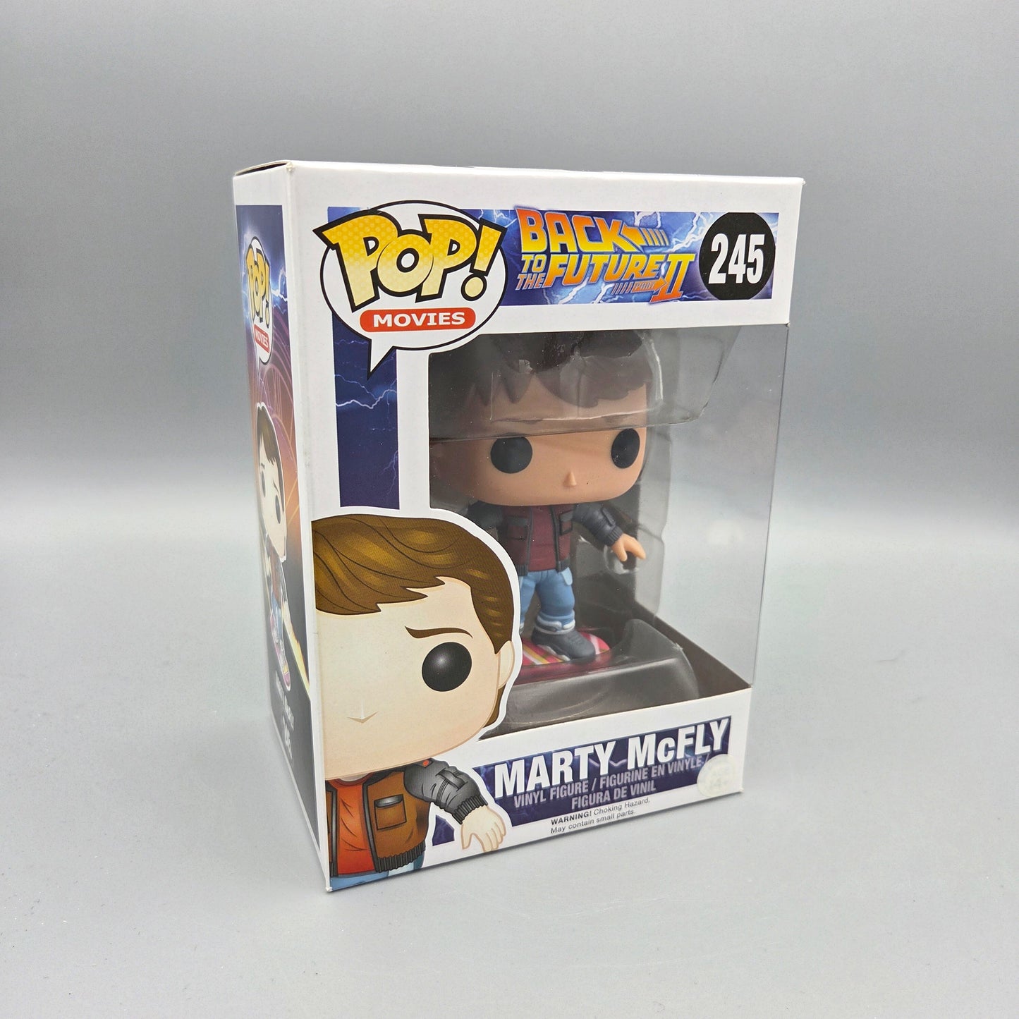 Funko Pop! Zurück in die Zukunft	#245 Marty McFly (Hoverboard)		Movies	Vinylfigur