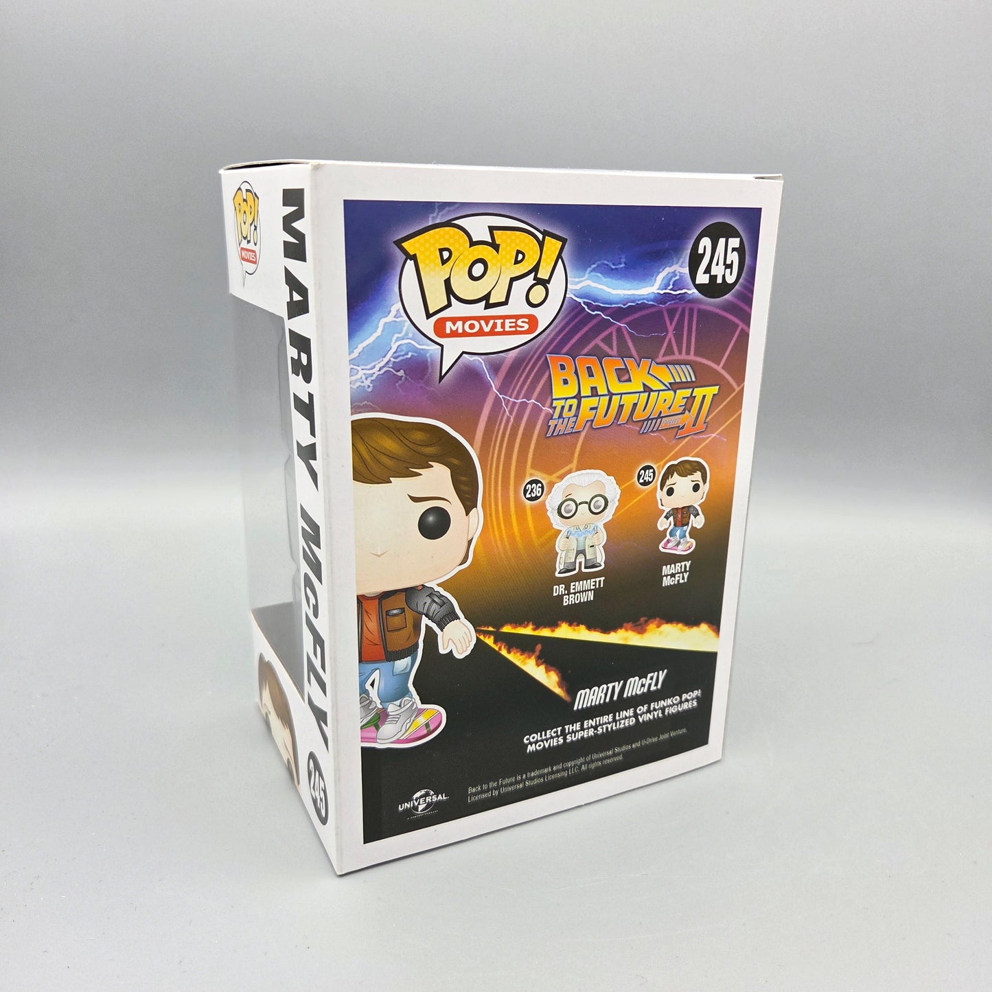 Funko Pop! Zurück in die Zukunft	#245 Marty McFly (Hoverboard)		Movies	Vinylfigur