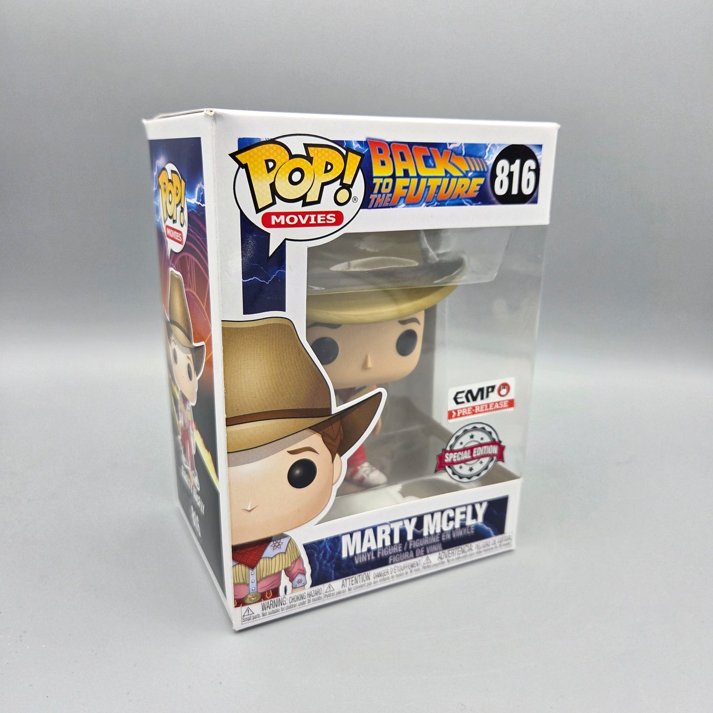 Funko Pop! Zurück in die Zukunft	#816 Marty McFly (Cowboy)	Special Edition	Movies	Vinylfigur